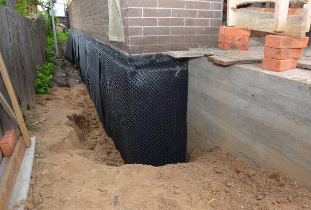 SJ Waterproofing Pros technician performing targeted Crawl Space Encapsulation assessment in De Graff, OH